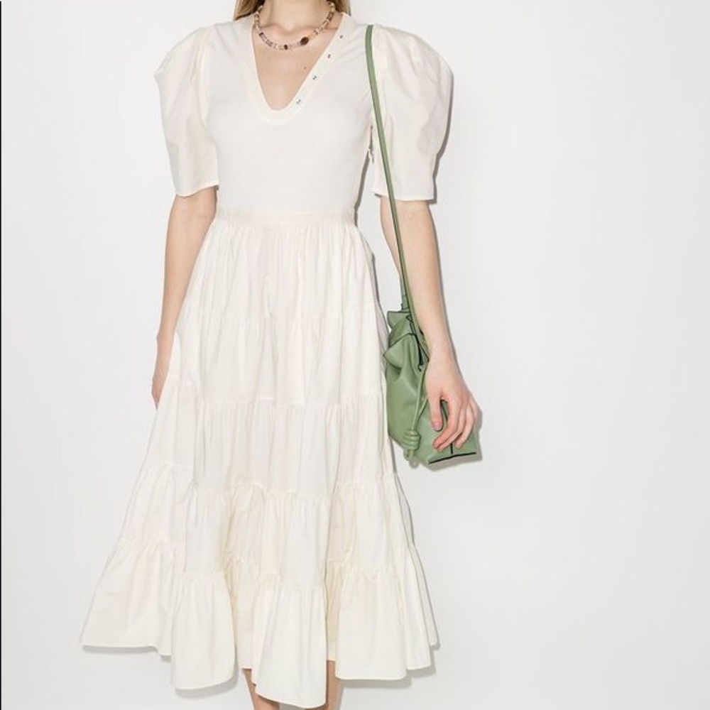 Ulla Johnson Rory Tiered Ruffle Dress